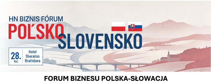 Plakat forum biznesu Polska-Słowacja